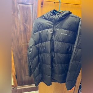 Eddie Bauer Men's Dark Puffer Jacket